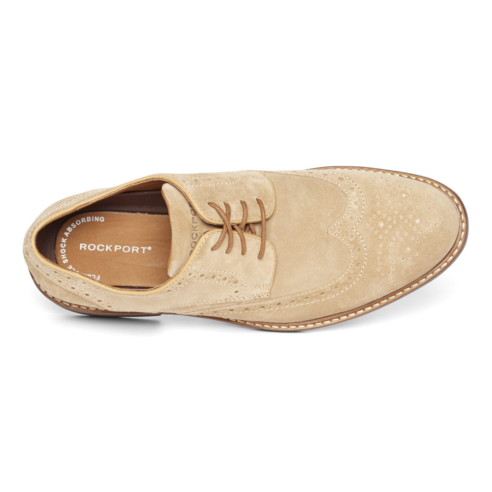 Rockport Snörskor Herr Khaki - Kenton Wingtip - YFITK8546